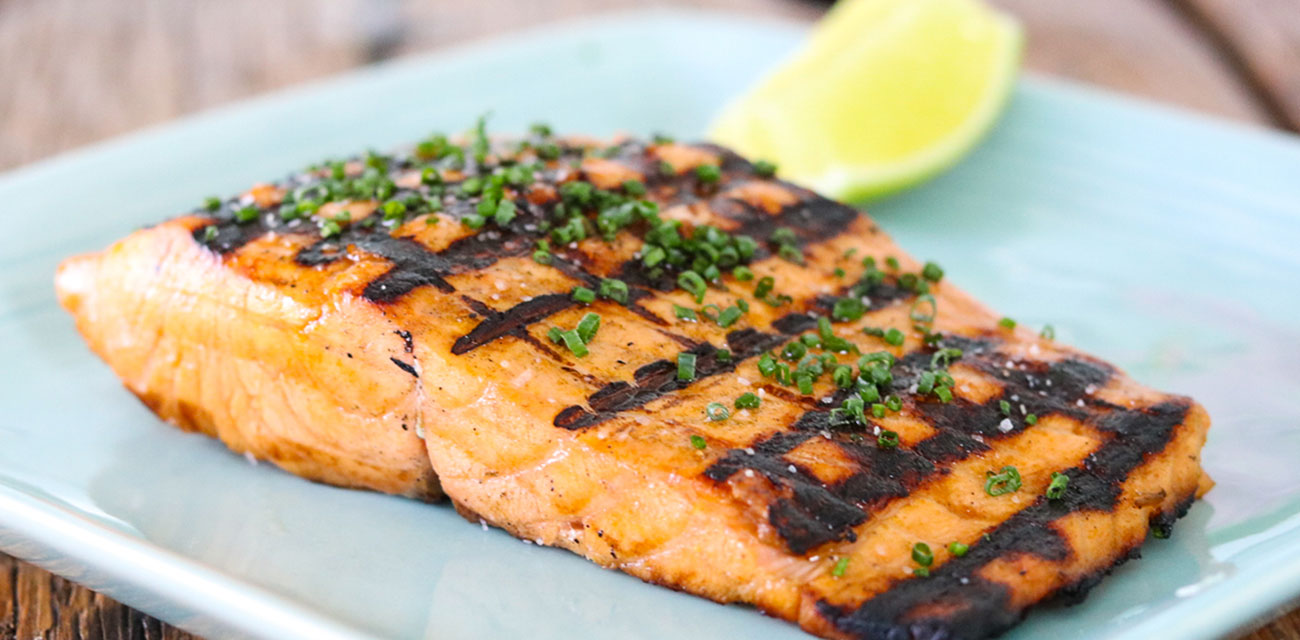 Jalapeño Honey Lime Grilled Salmon - Aunt Sue's